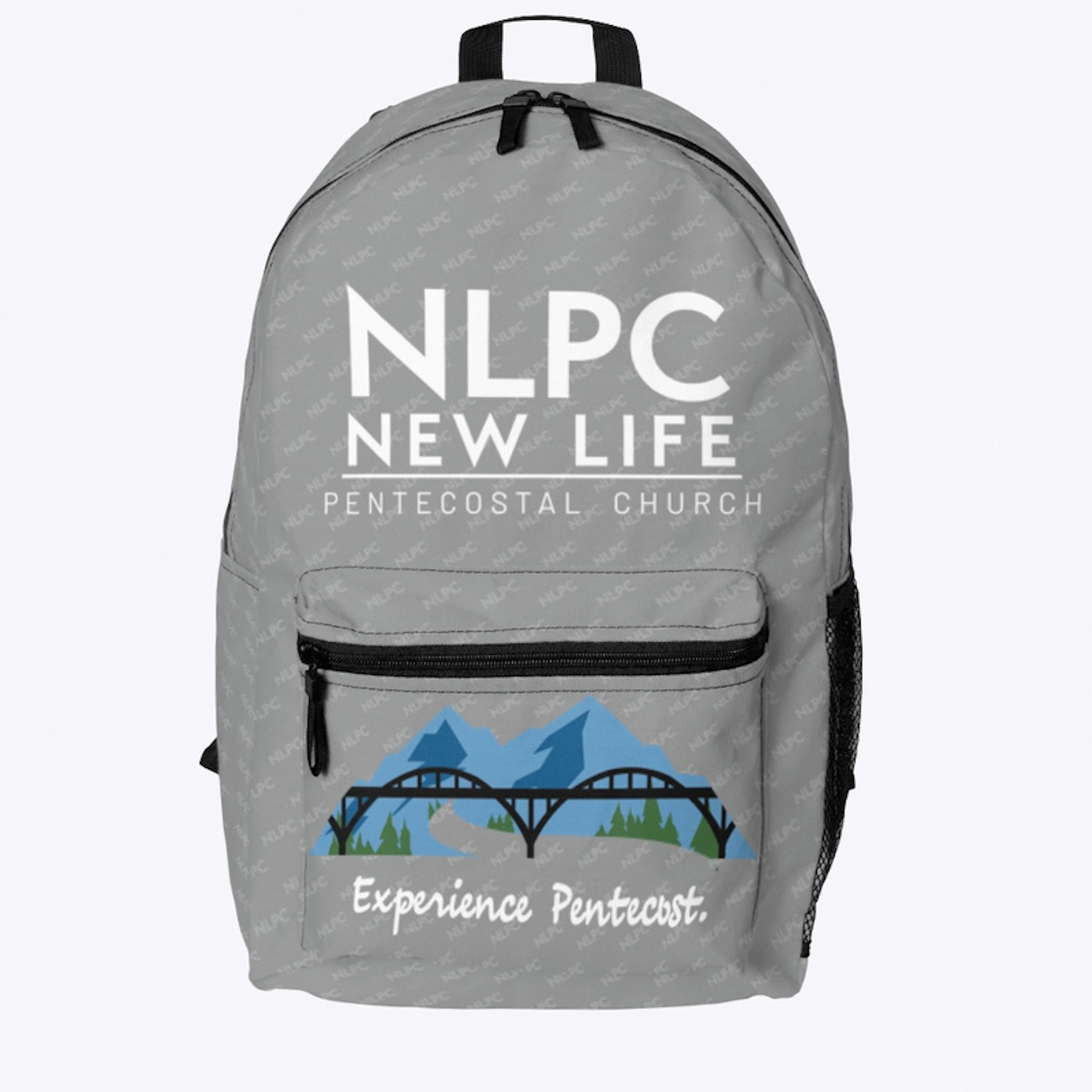 NLPC Logo BLUE / GREY Backpack